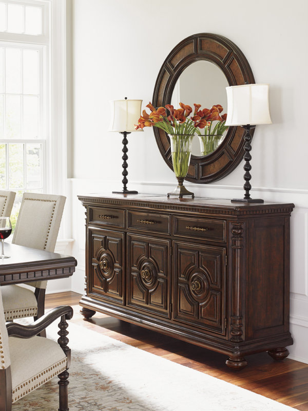 Lexington Kilimanjaro Round Dresser Mirror & Reviews Wayfair